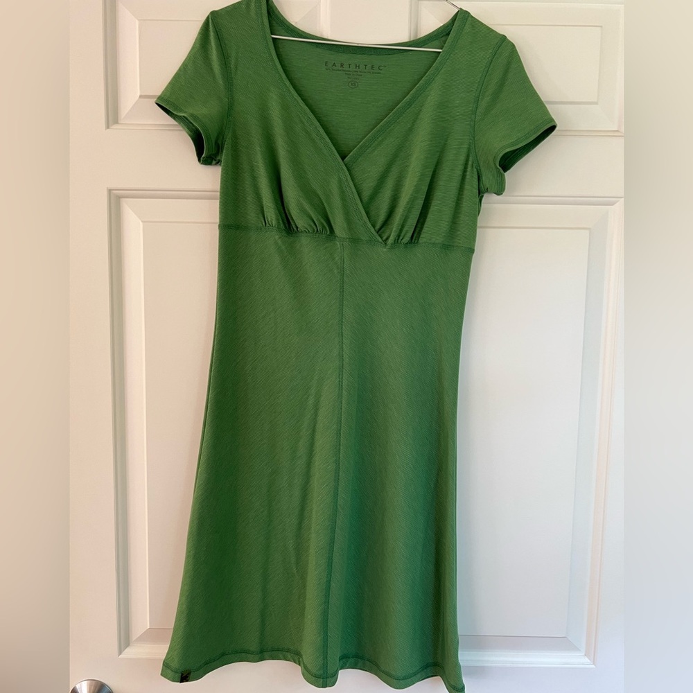 Earth Green Midi Dress